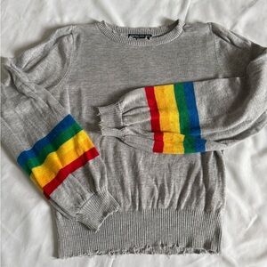 Central Park West Crew Neck Sweater Size L